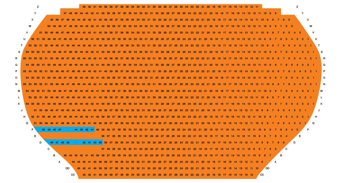 Uihlein Hall Marcus Center Seating Chart