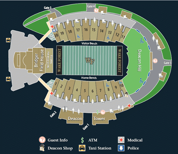 Wake Forest Demon Deacons 2011 College Football Schedule