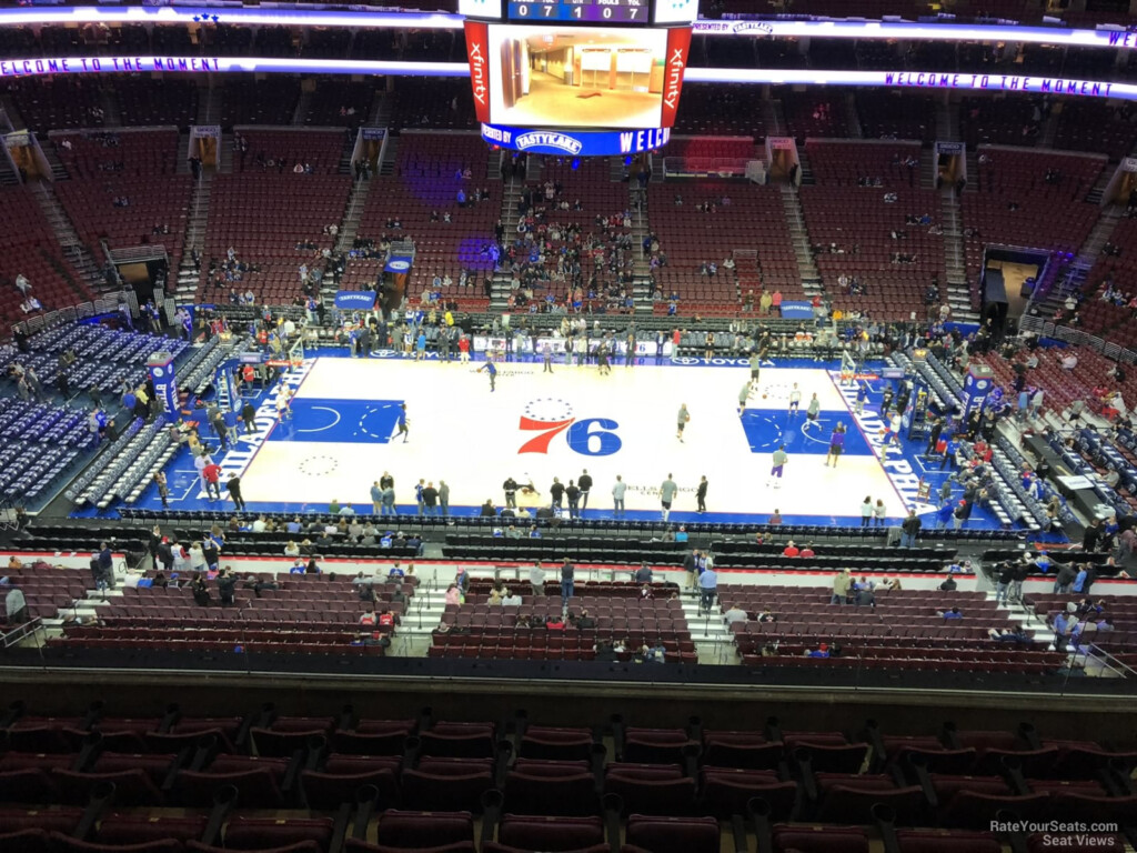 Wells Fargo Center Section 213 Philadelphia 76ers RateYourSeats